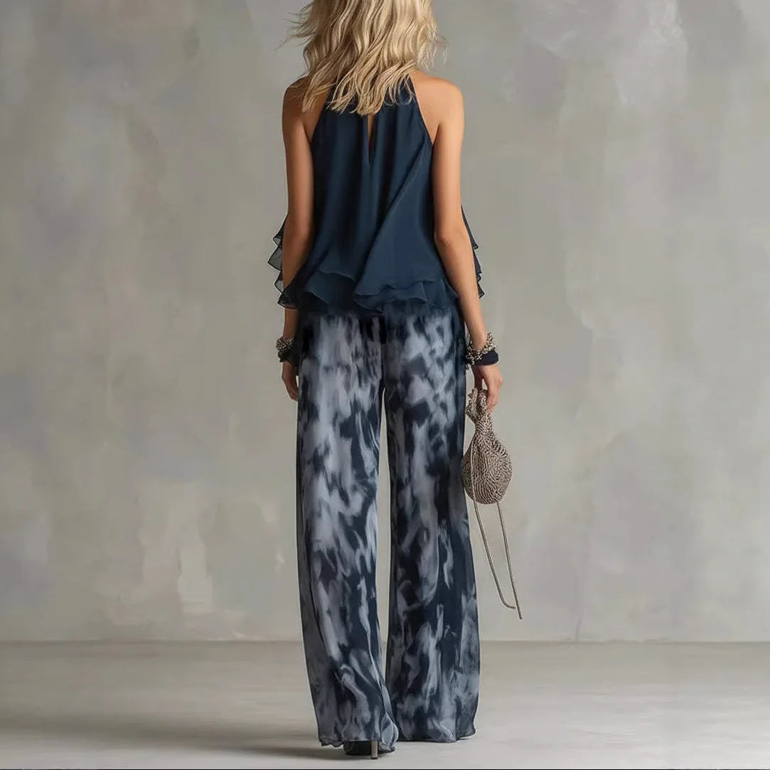 SELENE | CONJUNTO HALTER FLUIDO