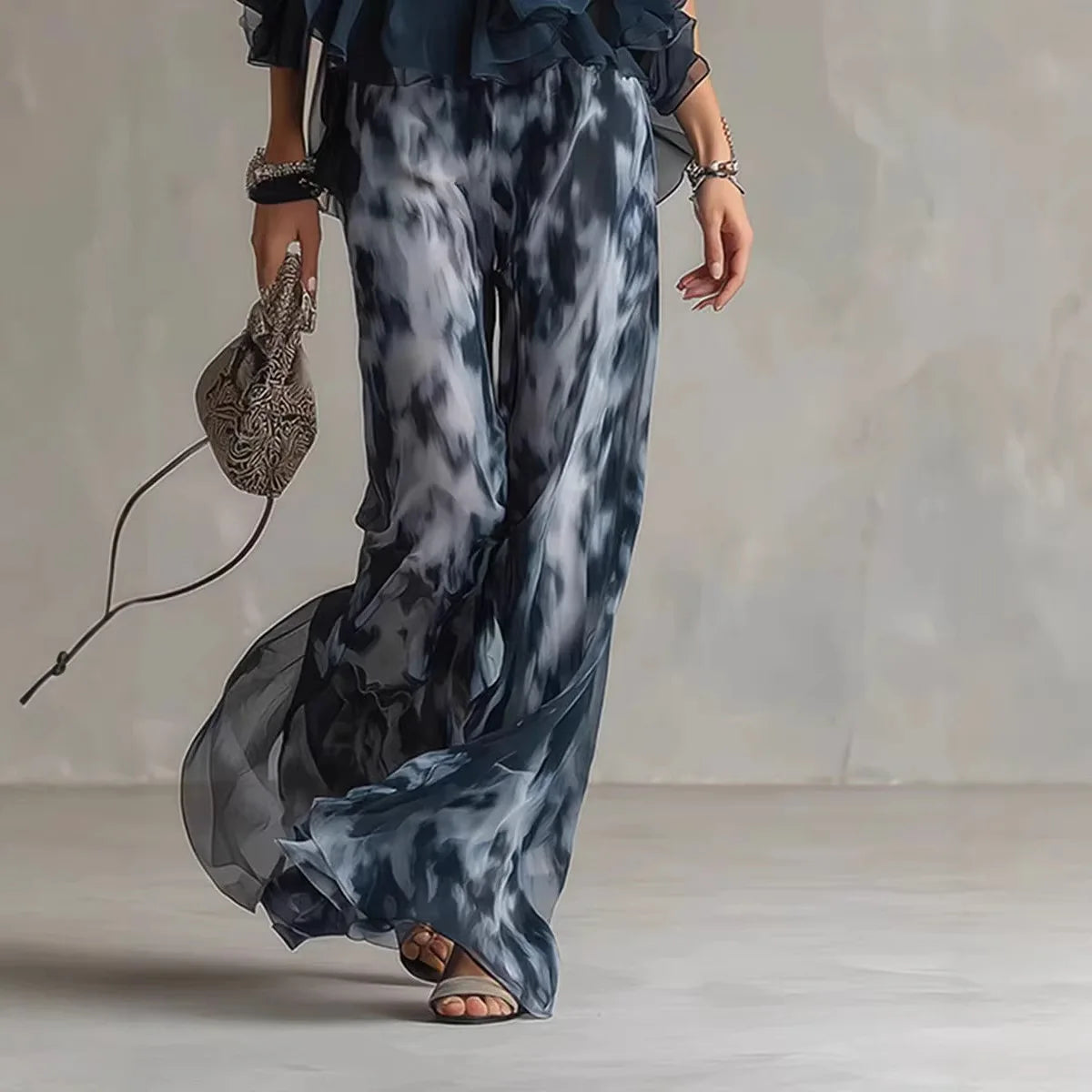 SELENE | CONJUNTO HALTER FLUIDO